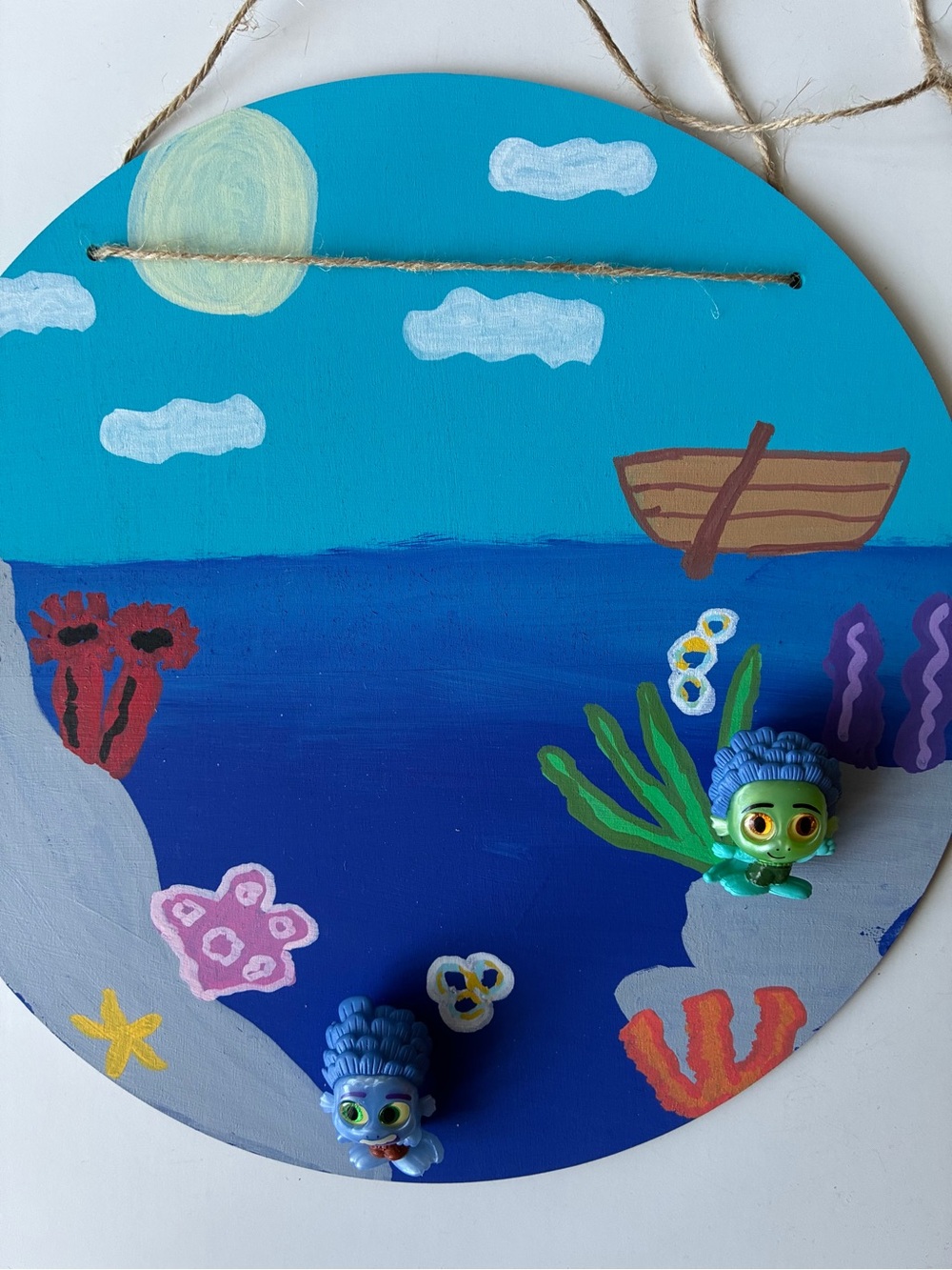 Luca doorables handmade sign